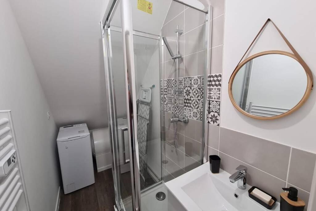 Centre Ville 3 Pieces Envoutant Sous Combles 40M² Joigny Exterior photo
